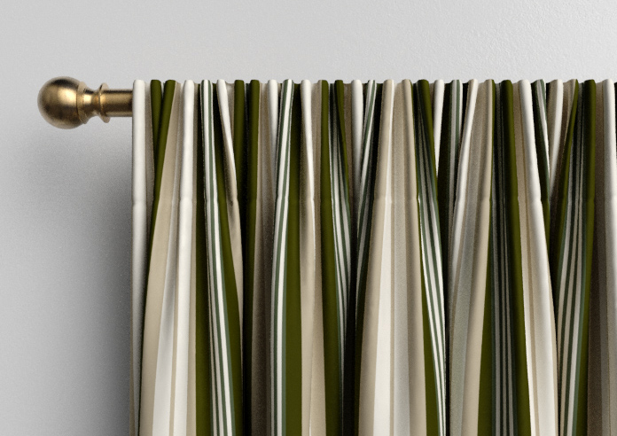 The British Stripe Co. George, Chilterns No.1 - Made to Measure Curtains - Image 9